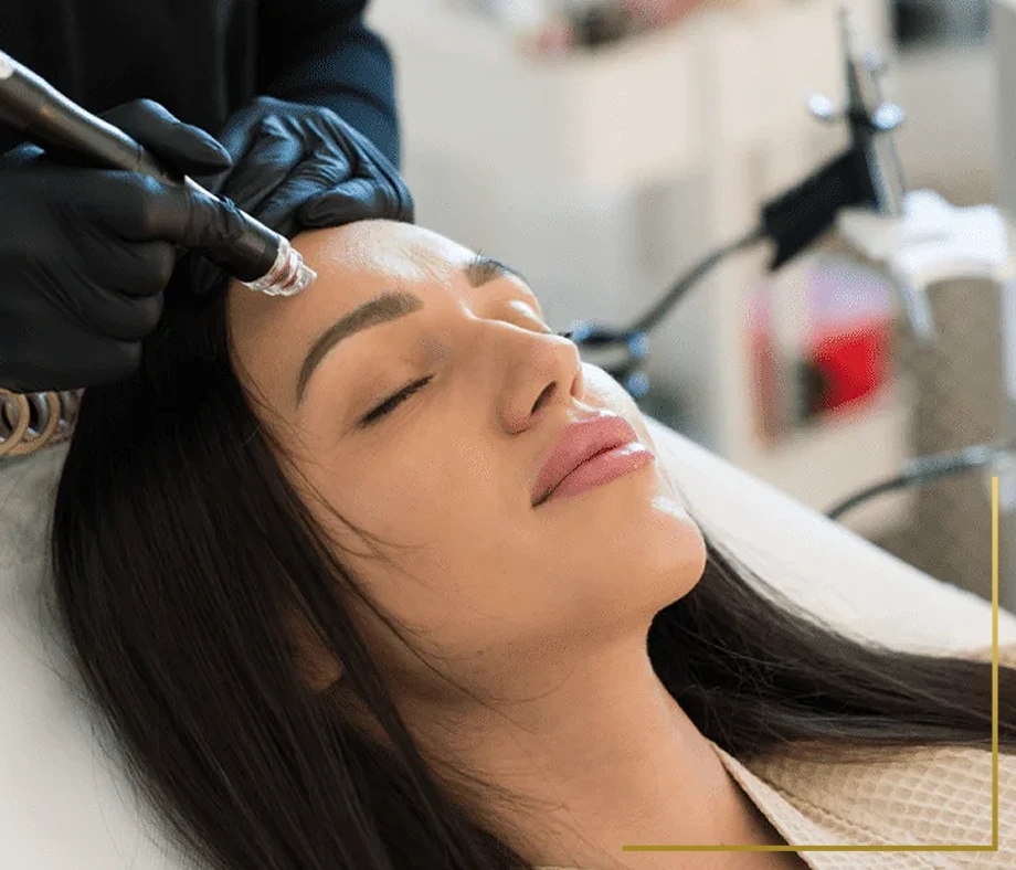 Laser skin treatment at VIA Health & Medspa