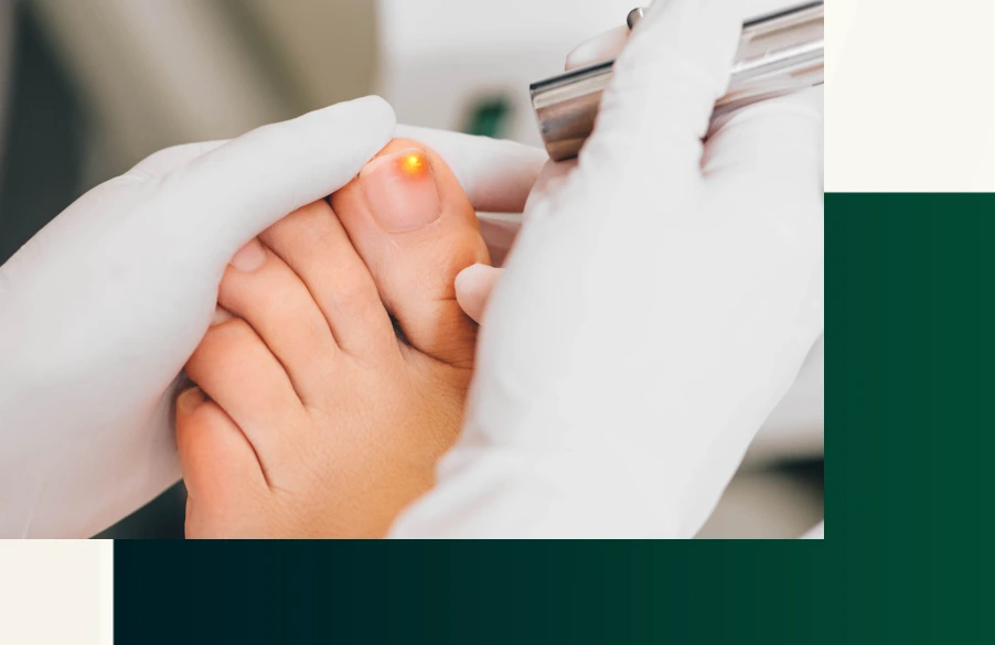 Our Laser Technology for Treating Toenail Fungus Banner